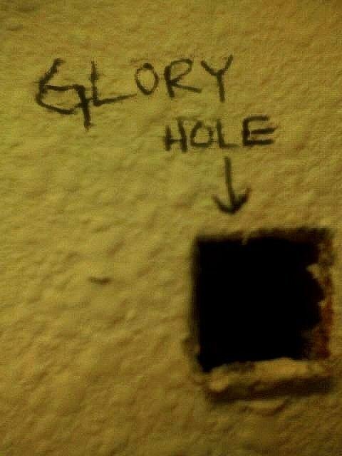 Amateur glory hole