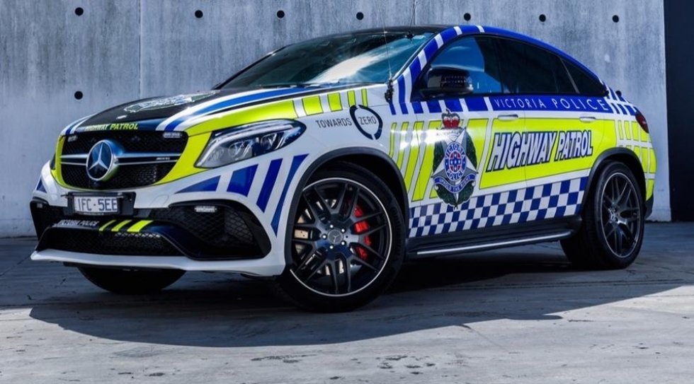 Australsk politi får Mercedes-AMG GLE 63 S Cuopé