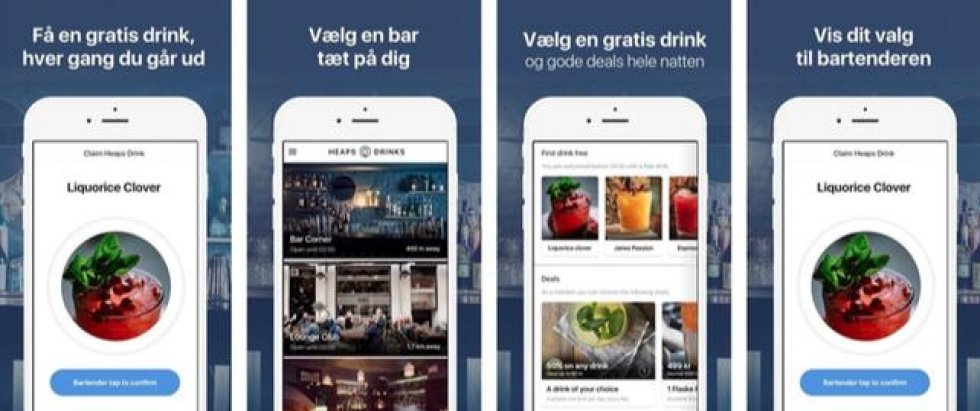 Smart app: Sådan får du en gratis drink, hver gang du går i byen!