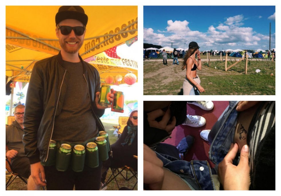 Twerking, bar røv og et hav af smukke letpåklædte piger: Roskilde Festival er i fuld gang