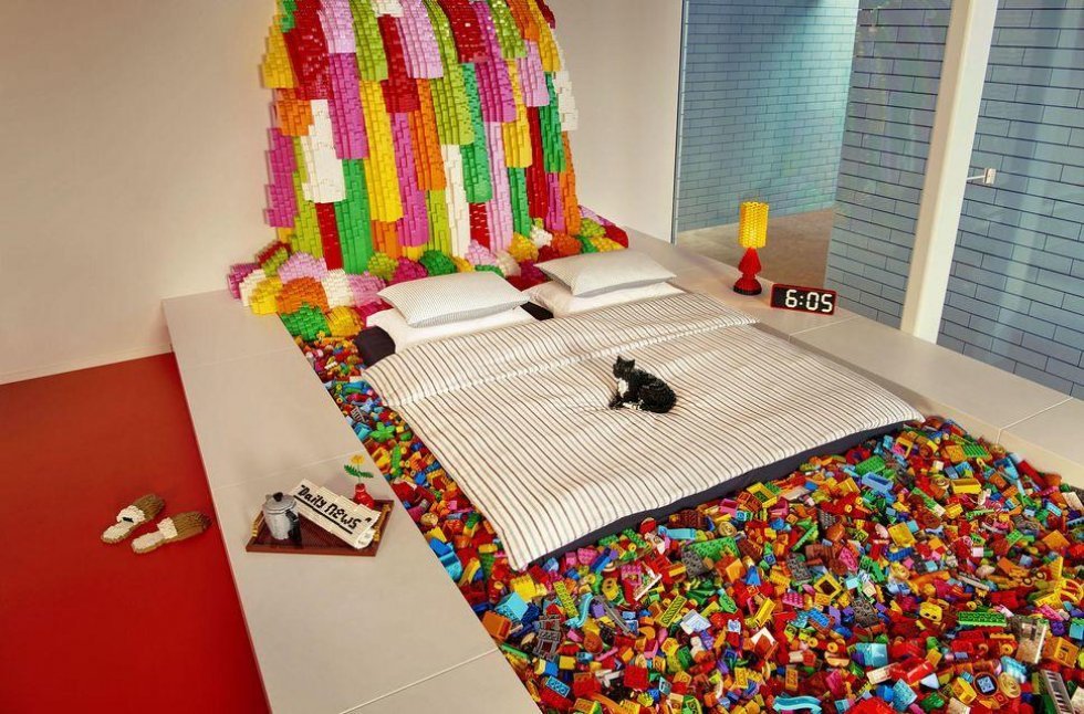 AirBnB x LEGO - Tilbring en nat i en AirBnB lavet af 25 millioner LEGO-klodser