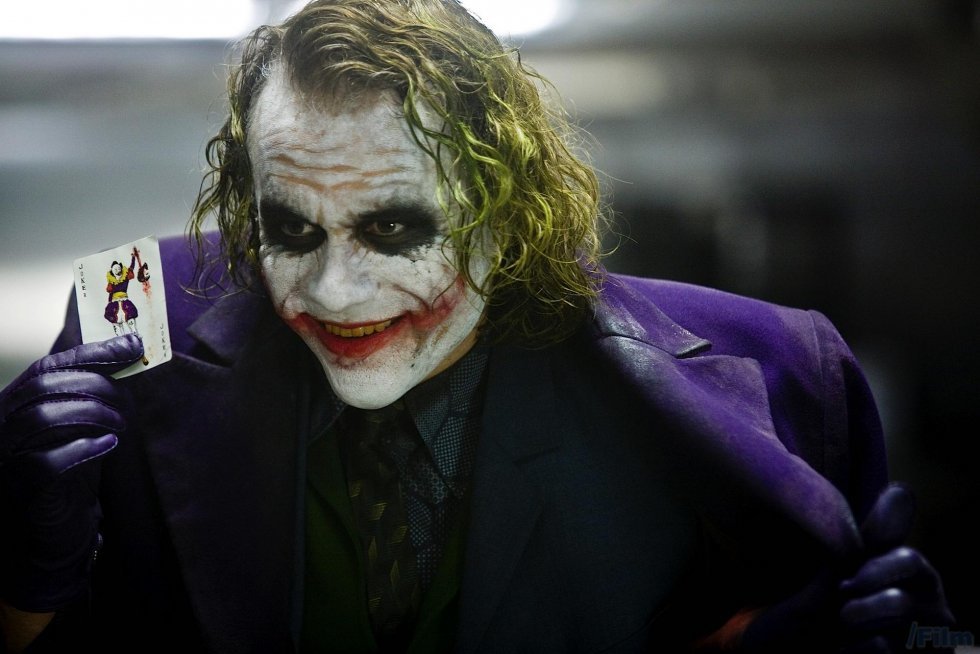 Heath Ledgers The Joker kåret som den bedste filmskurk nogensinde