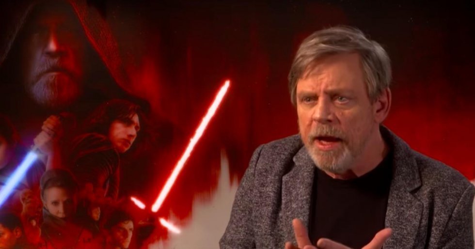 Mark Hamill er ikke tilfreds med Luke Skywalker i The Last Jedi