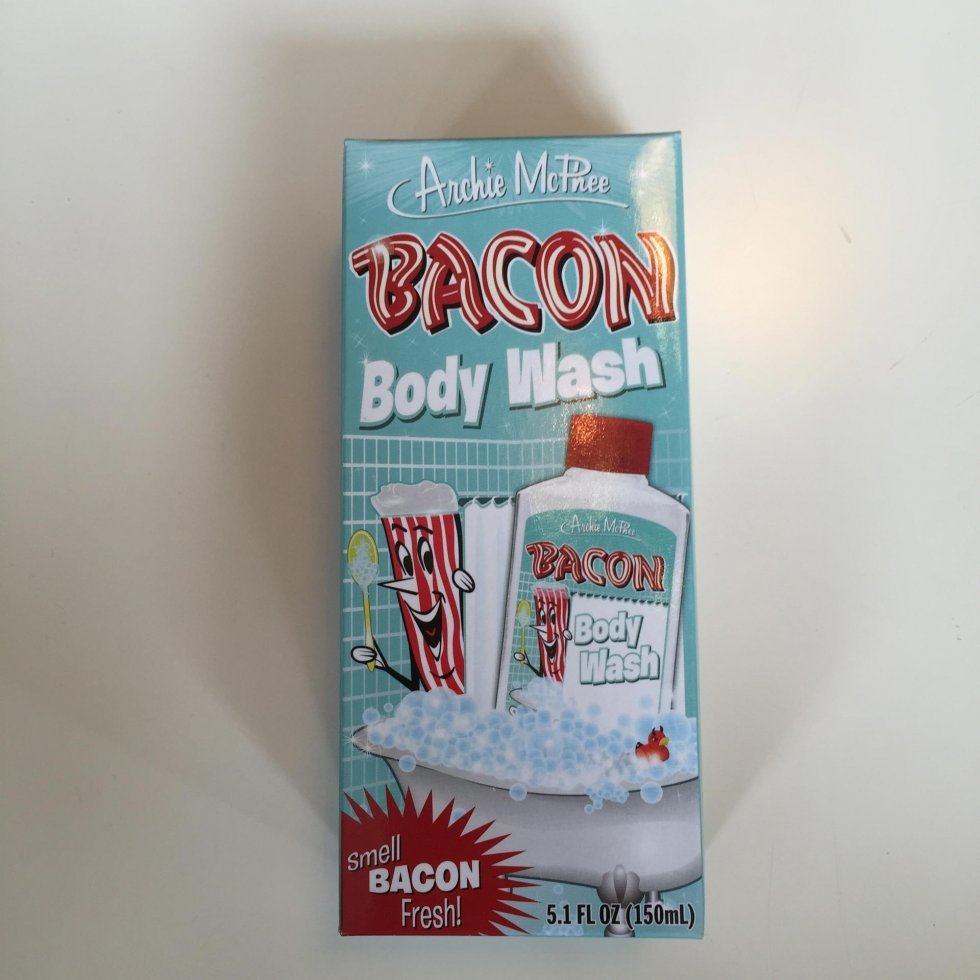 M! tester ting med bacon