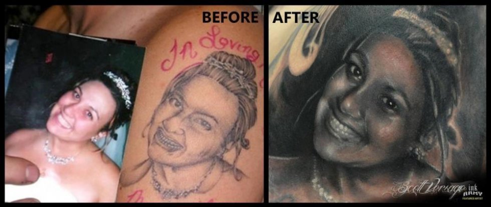 11 fede cover-up tatoveringer
