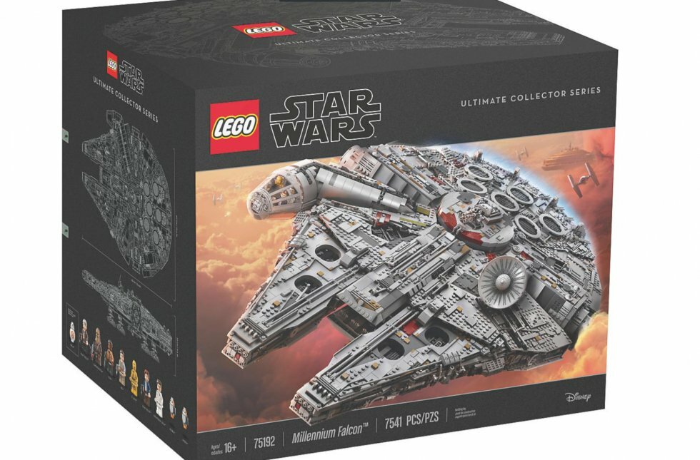 LEGO - Ønskesedlen: Den ultimative LEGO Millenium Falcon består af over 7500 klodser