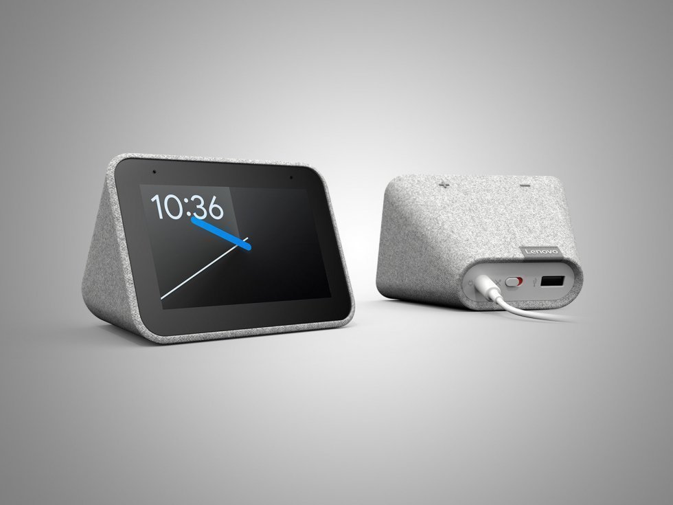 Charmerende lampe tag på sightseeing Lenovo Smart Clock: Vækkeur med indbygget Google Assistant højttaler |  Magasinet M!