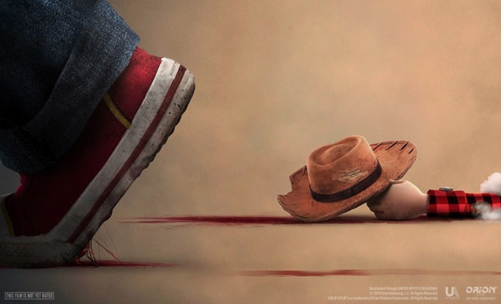 Toy Storys Woody er blevet dræbt på den nye Chucky-plakat