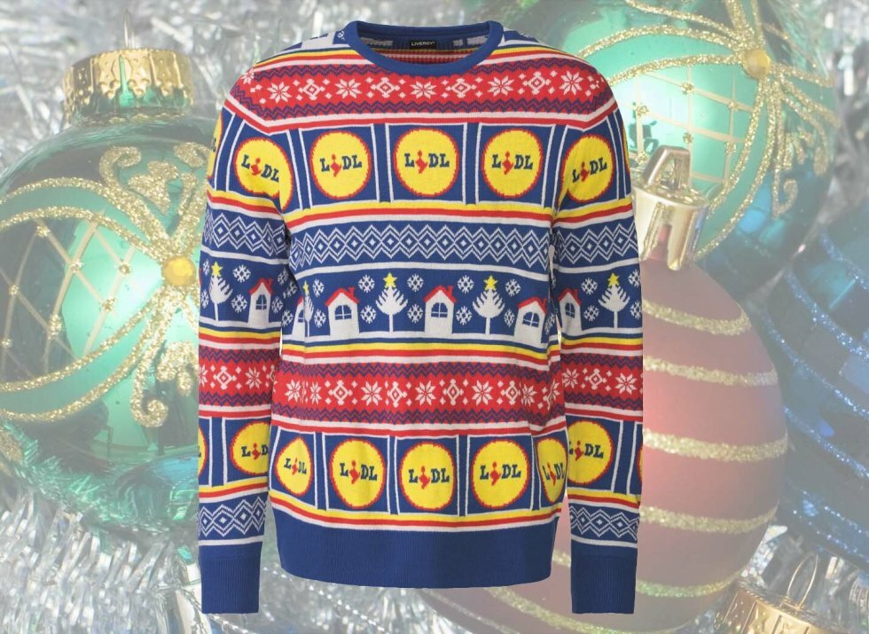 Lidl Julesweater anno 2022 - Er du klar til at stå i kø for Lidls grimme nye julesweater?