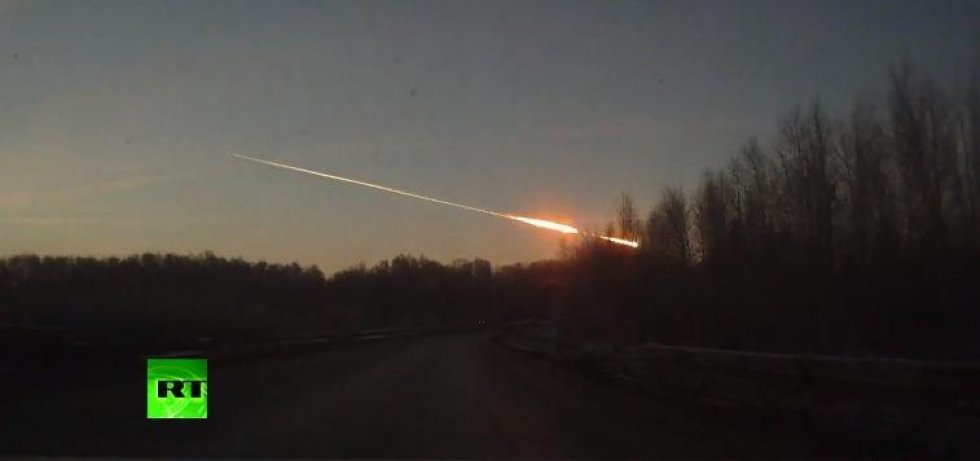 Vildt meteor-nedslag