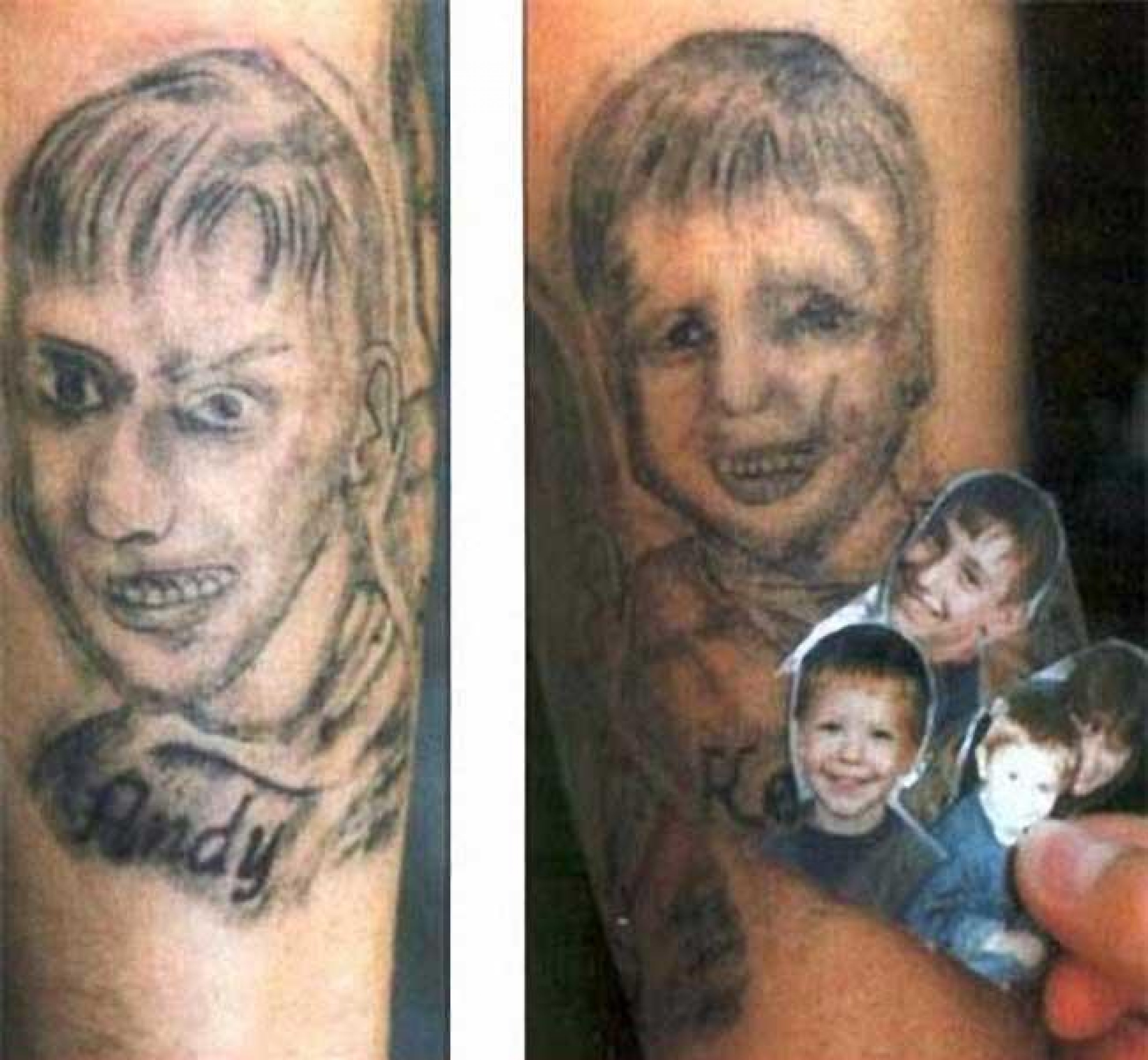 Татуировки на тему семьи и детей