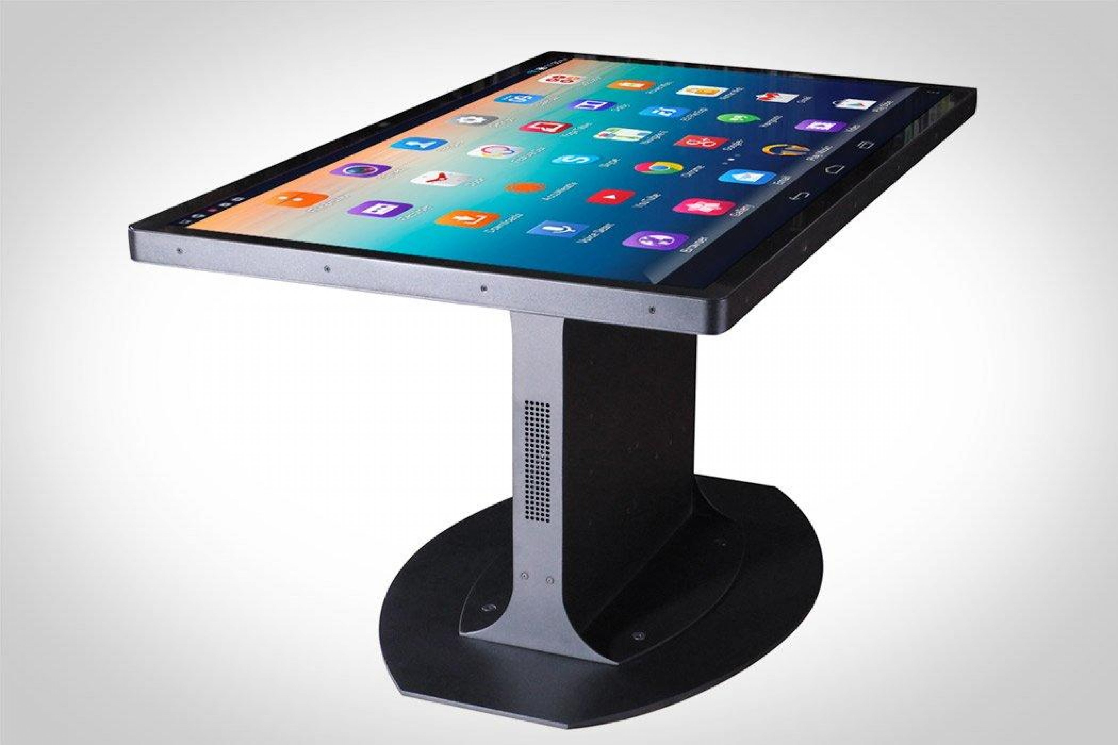 Стол планшет андроид. Интерактивный стол парта. Планшет на столе. Стол со встроенным планшетом. Экран для стола.