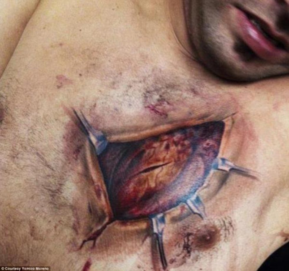 12 voldsomt realistiske tatoveringer