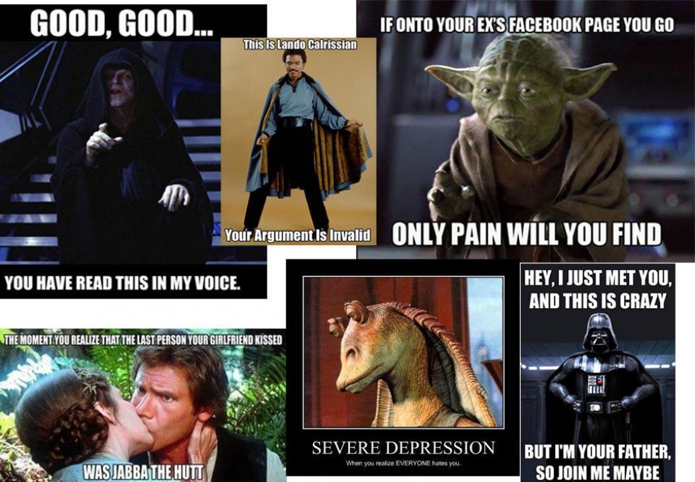 De 10 bedste Star Wars-memes nogensinde