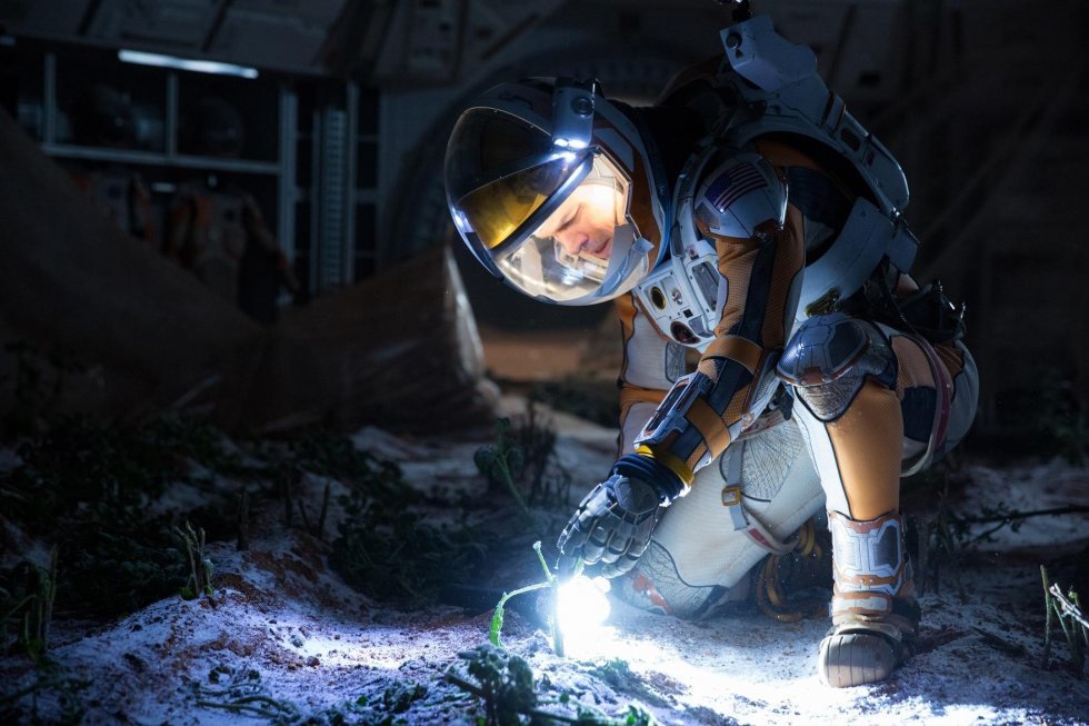 Anmeldelse af The Martian: Matt Damon er helt alene på Mars i overvældende, visuel blockbuster