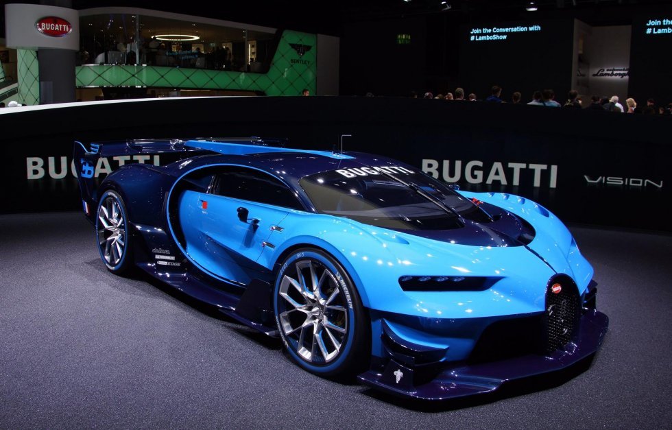 Bugattis Vision GT er klar til ræs