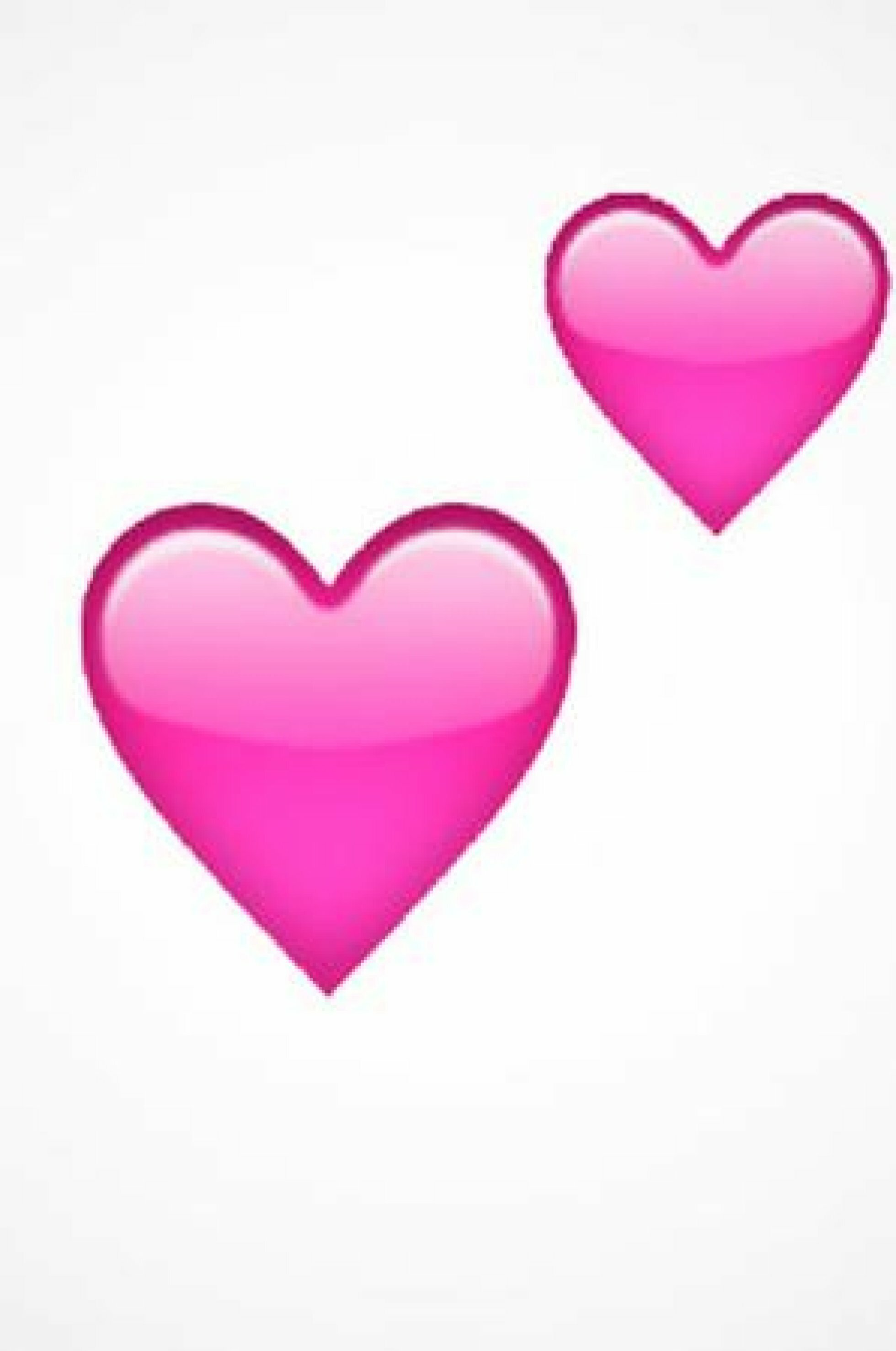 розовое сердце смайлик - 3362993