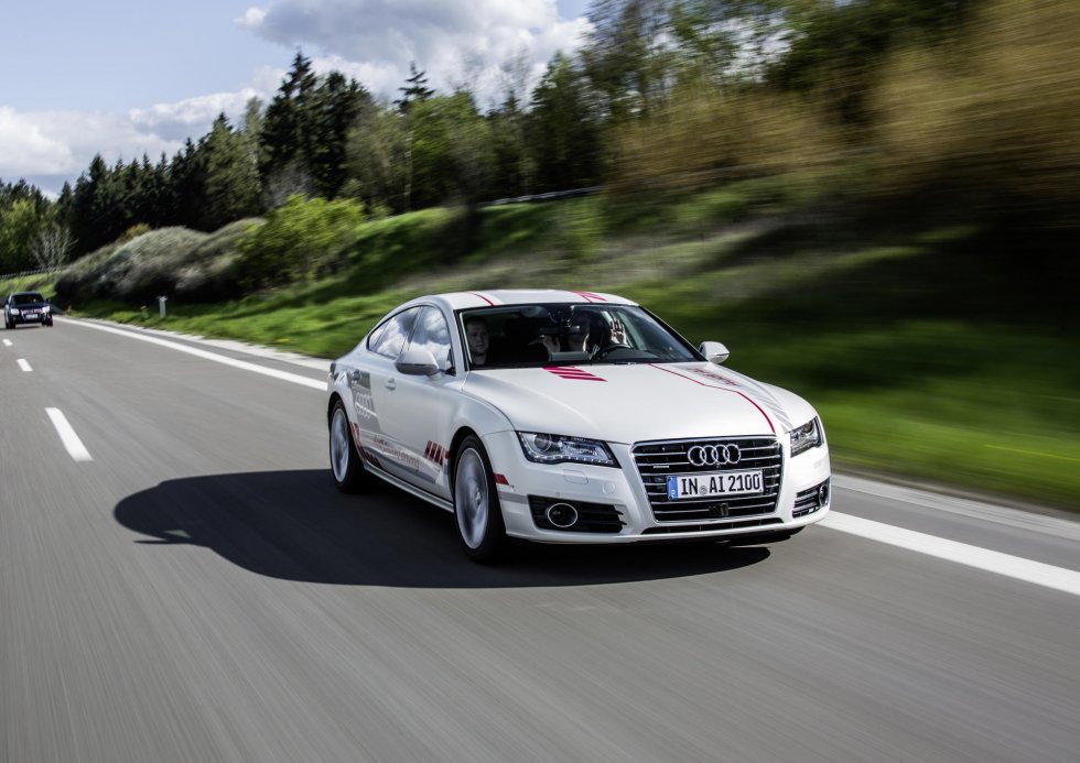 Selvkørende Audi har sociale færdigheder