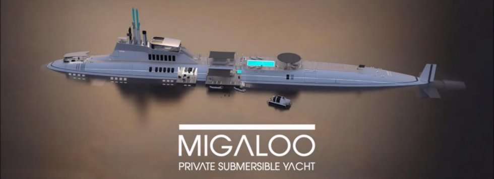 Her er din nye ubåds-yacht med helikopterplads og swimmingpool