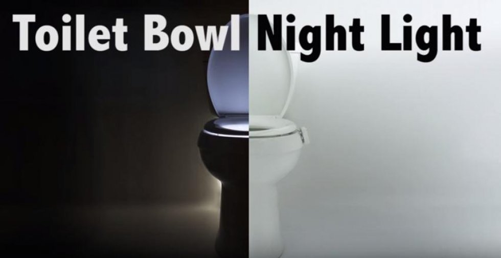 Her er lampen der forvandler dit toilet til den vildeste techno-natpotte