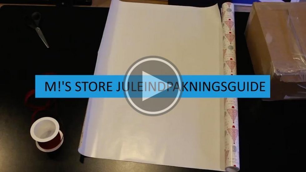 Video: M!'s store julegave-indpakningsguide