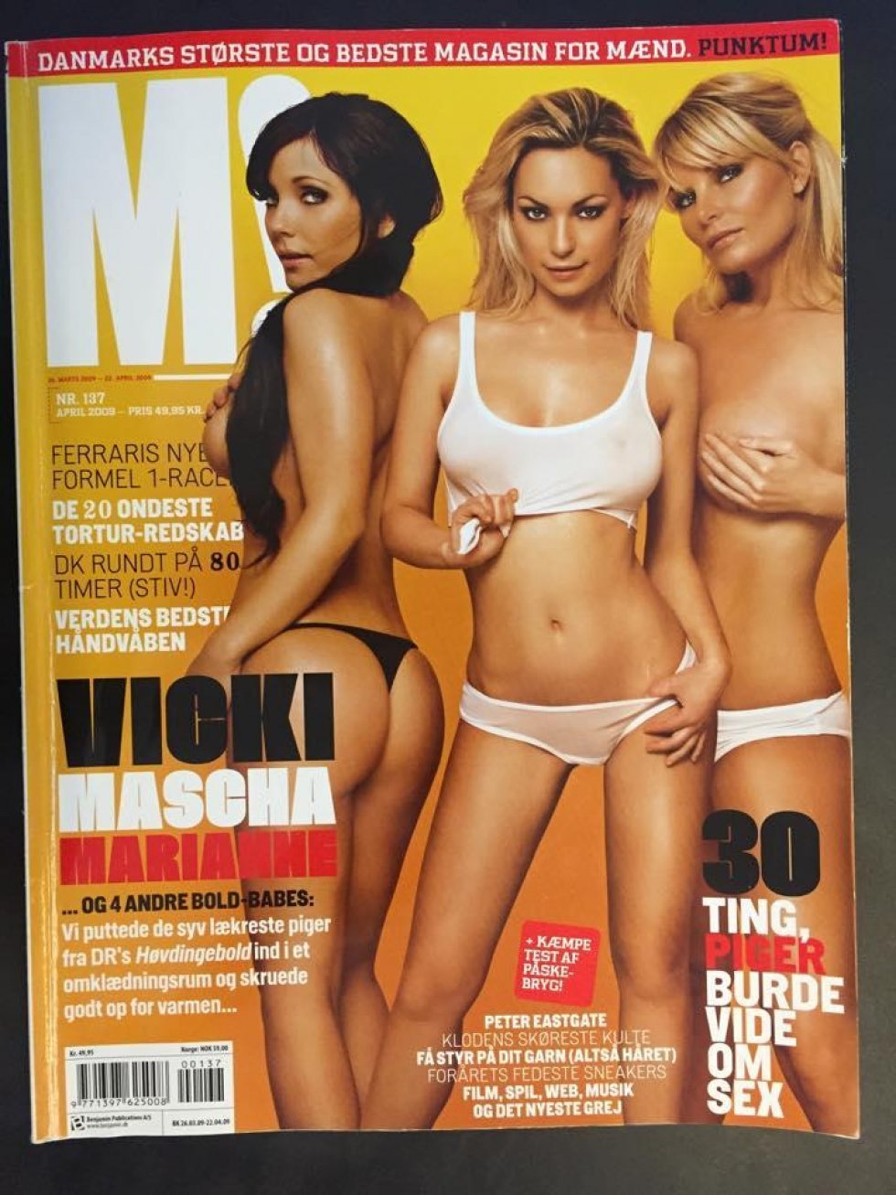 Disse kendte tøser var på forsiden af M! i 2009