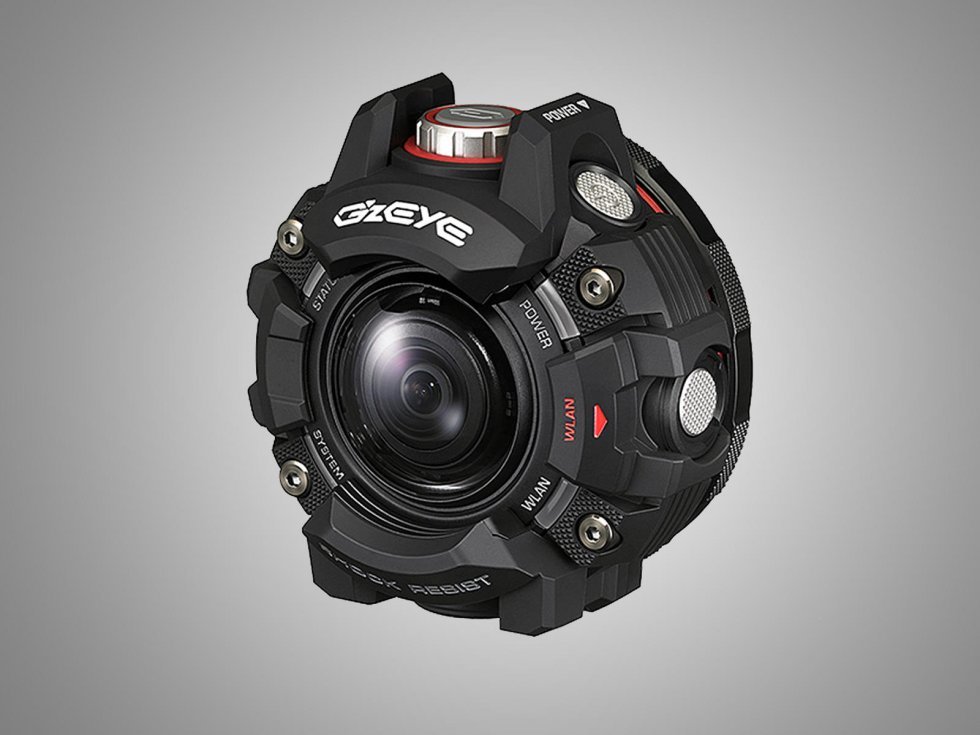 Det nye actioncam fra Casio henter inspiration fra G-Shock uret