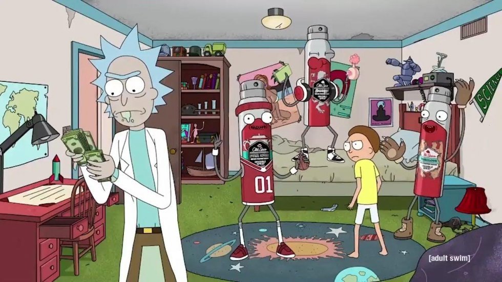 Rick sælger ud i genialt klip fra Rick & Morty