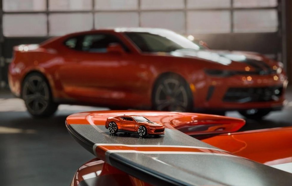 Chevrolet har bygget en Camaro, baseret på legetøjsbil.