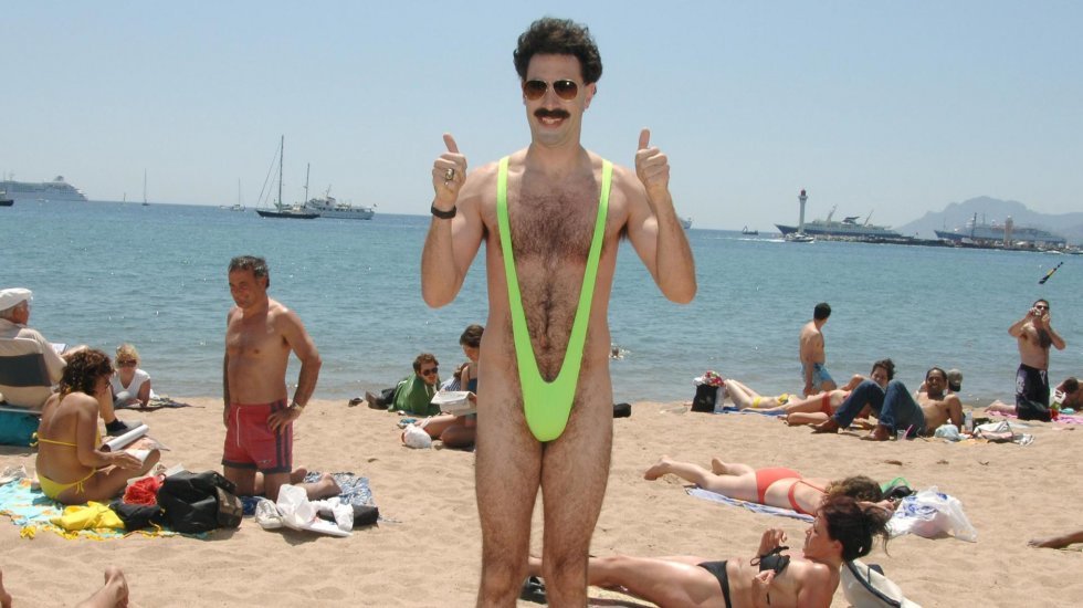 Borat-skuespiller kommer til undsætning for turister arresteret i mankinis