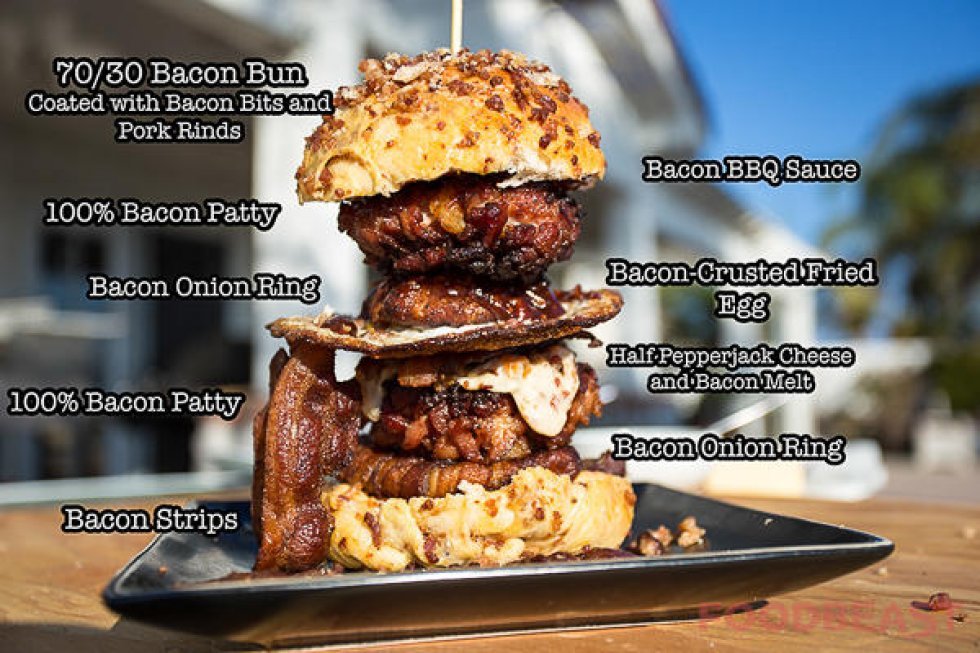 Foodbeast - Vi tog fejl: HER er den ultimative bacon-burger