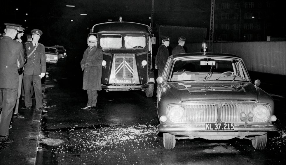 Polfoto - Politiets blodige jubilæum: For 50 år siden blev Palle Sørensen 4-dobbelt politimorder