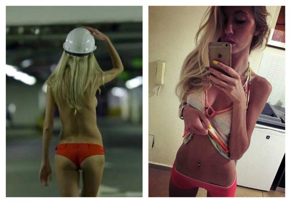 Topfræk video går viralt: Hot pige stripper for kæreste