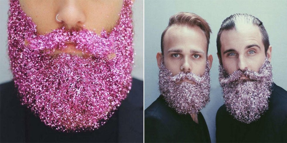 Her er den nye latterlige skæg-mode, som forhåbentlig hurtigt dør igen
