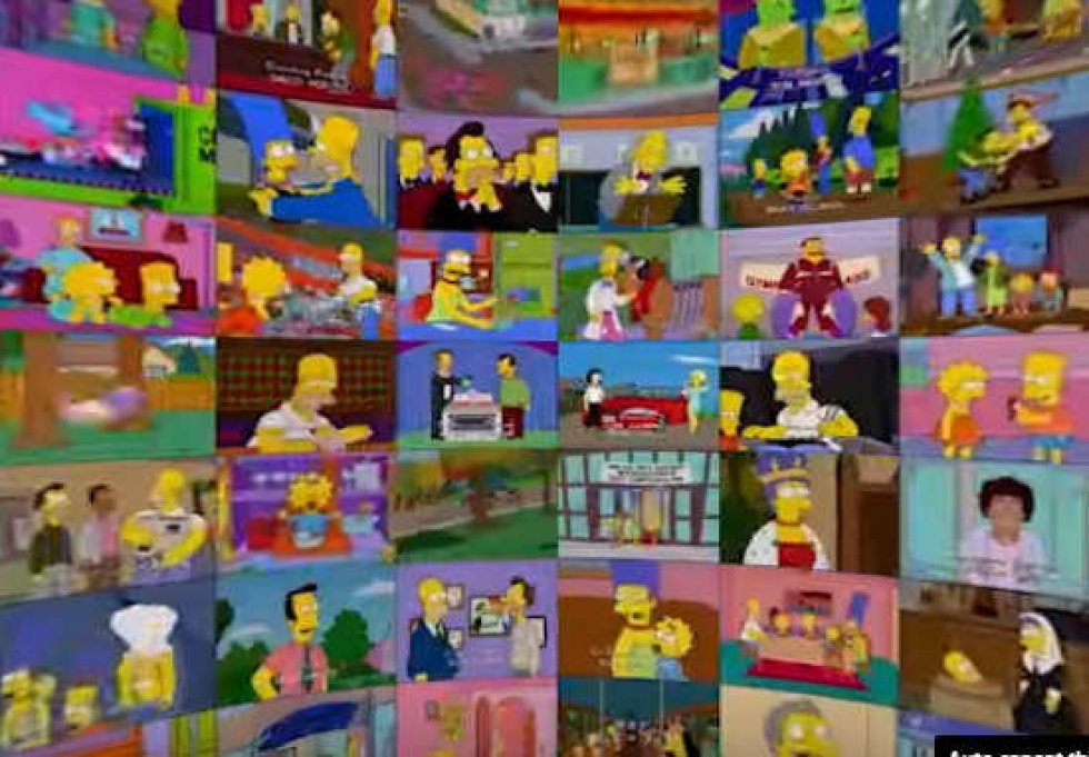 Nu kan du se 500 The Simpsons-afsnit på én gang - og samme tid