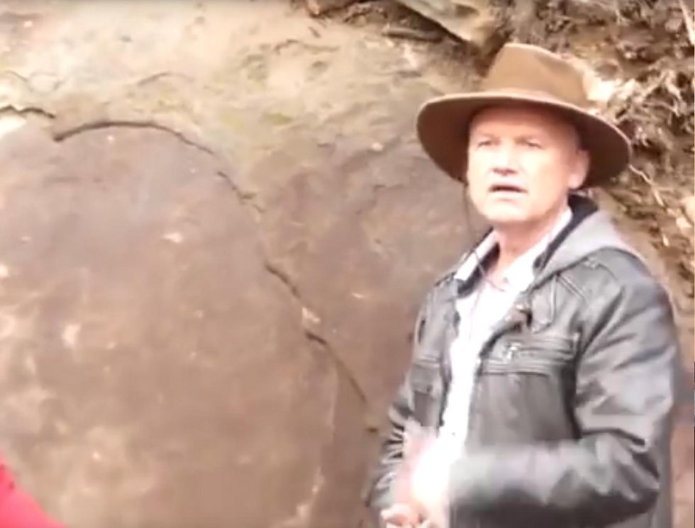 Virkelighedens Indiana Jones finder mystisk kæmpe-objekt i skov