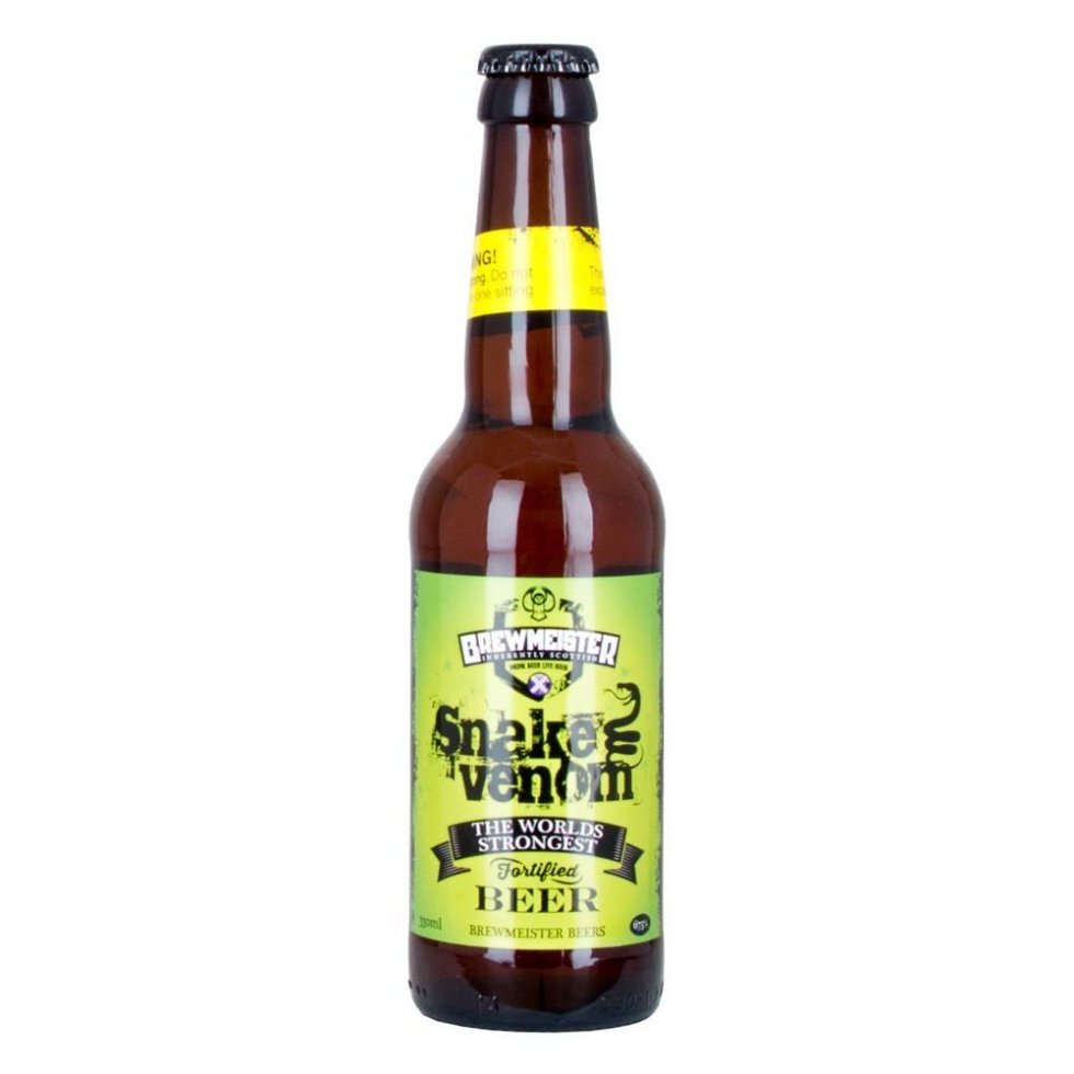 Drinksupermarket.com - Snake Venom er verdens stærkeste øl som du kan dele med en ven og stadig bliver skide fuld