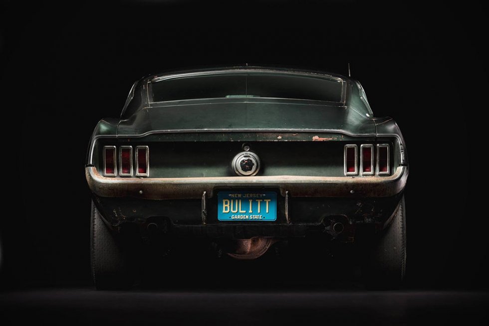 Den originale Mustang Bullitt er dukket op efter 40 års fravær