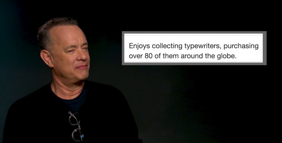Tom Hanks af- og bekræfter mærkelige fun facts på sin IMDb-side