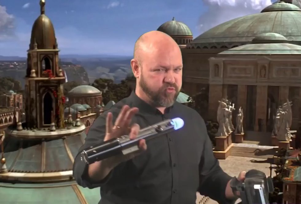Jonas Schmidt prøver Star Wars Jedi Challenges