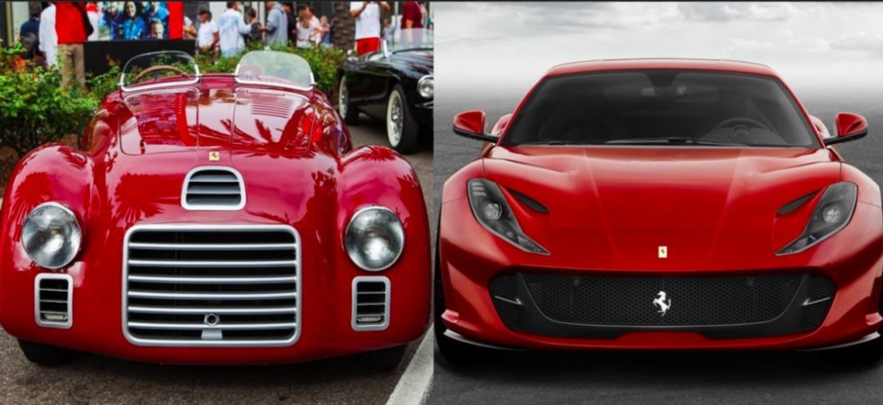 Hypnotiserende video af udviklingen af Ferrari fra 1947-2017