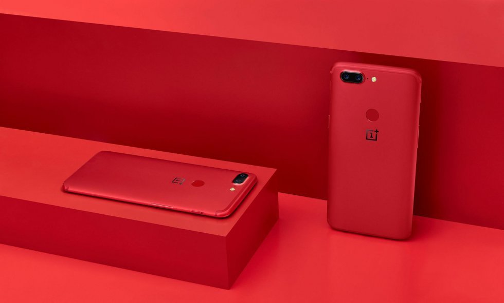 Vind en OnePlus 5T Lava Red