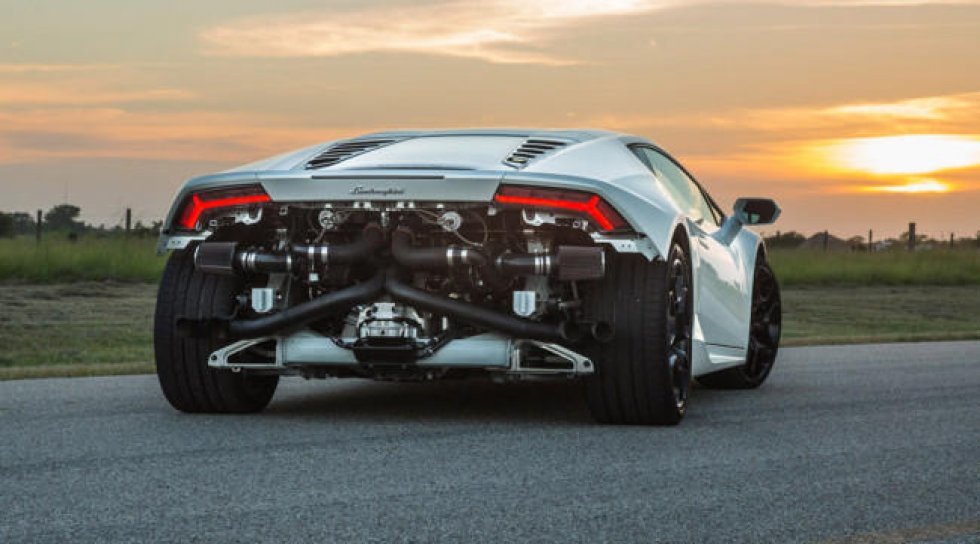 Hennessey modificerer den vildeste Lamborghini Huracan med 1000 hestekræfter