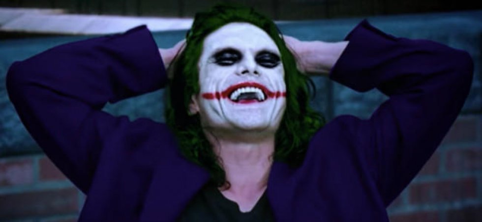 Tommy Wiseaus Joker klippet ind i The Dark Knight er lige så vanvittigt, som du kunne forestille dig