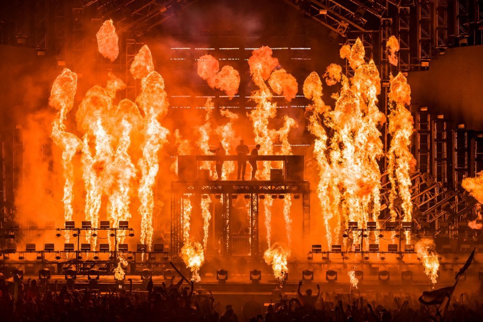 Ultra Miam 2018i: Swedish House Mafia spillede deres første job i fem år