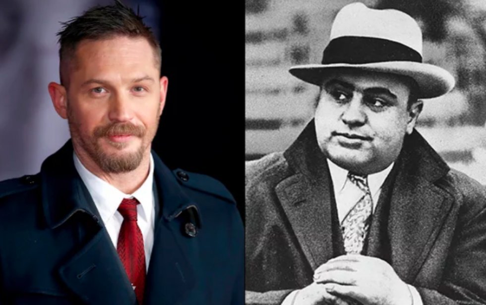 Tom Hardy deler første billede af sit portræt af Al Capone