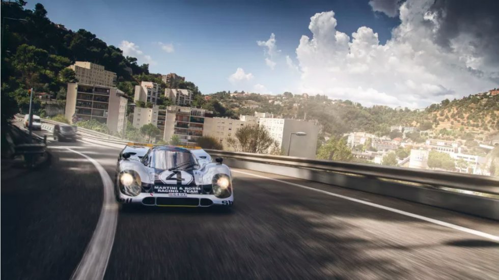 En mand fra Monaco har ombygget sin Porsche 917K til lovlig gadekørsel