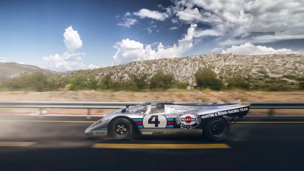 En mand fra Monaco har ombygget sin Porsche 917K til lovlig gadekørsel