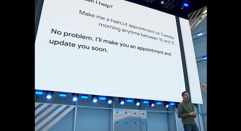 Google demonstrerer, hvordan Google Assistant kan foretage et opkald for dig
