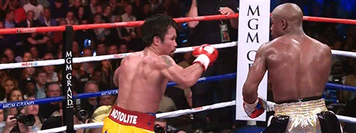 Manny Pacquiao udfordrer Floyd Mayweather til en rematch